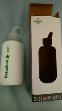 在飛比找Yahoo!奇摩拍賣優惠-清倉 …Heineken 海尼根 LIGNT 時尚玻璃隨身瓶