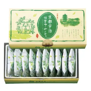 預購！日本 京都 宇治抹茶 費南雪 抹茶紅豆夾心蛋糕 10入/盒