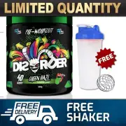 FACTION LABS DISORDER PRE-WORKOUT40 SRV //PREWORKOUT ENERGY PUMP FOCUS STRENGTH@