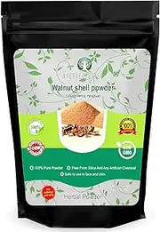 Walnut Shell Powder for Scrub Formulation 200 Gm | No Silica and Any Artificial Additives | for Homemade Natural Scrub | Exfoliating Face Mask, Exfoliates Skin Gently