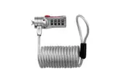 Master Lock Combi Computer Cable Lock 1.8m X 5mm (Multi Colour) (One Size)