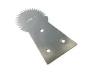 2x Coconut Grater Blade Stainless Steel Hand Shedder Scraper Thai Kitchen Gadget