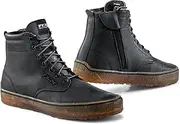 Daytona TCX Motorcycle Riding Boots Genuine Leather (Grained Cowhide Leather) Waterproof Side Zip CE 7306W / 7307W Dirt Wood Waterproof