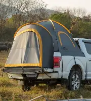 JOYTUTUS Truck Bed Tent, Portable Pickup Truck Tent 5ft Aluminum Pole, Waterp...