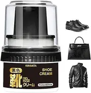 [Generic] Shoe Polisher - 50ml Ultra Gloss Boot Polisher with Applicator - Shoe Care Kit Leather Shoes, Boots, Clothes, Sofa, Belt, Seats, Bags