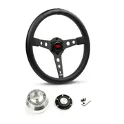 SAAS Steering Wheel SW616OS-WS & billet boss for American Motors Ambassador American Rebel