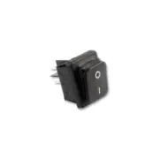 GA91255 B4MASK52N112100 Molveno Switch , Rocker , DPST , IP65 , Black