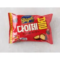 在飛比找蝦皮購物優惠-韓國ORION 好麗友x Diget全麥巧克力餅乾球 166