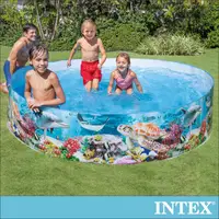 在飛比找PChome24h購物優惠-INTEX 免充氣幼童戲水游泳池直徑244cm