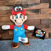 Super Mario Odyssey 9" Mario Plush 2021 Nintendo Good Stuff NWT