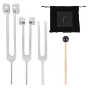 Tuning Forks Set-128 Hz, 256 Hz, 512 Hz,Tuning Forks Perfect for Healing5276