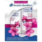 Head and Shoulders Paraben Free Smooth & Silky Shampoo and Conditioner, 2 pk./20