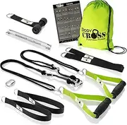 BodyCROSS Premium Sling Trainer Expert Edition, Made in Germany, Tested & Certified, Sling Trainer Strength Training Set for Home and Outdoor Use