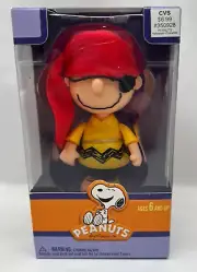 Peanuts 2012 Trick or Treat Halloween Poseable Figure NIB Charlie Brown Pirate