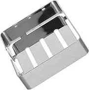 LAPYAPPE Wall Mounted Stainless Steel Soap Holder with Efficient Drainage Easy Installation Space Saving Soap Dish for Bathroom and Kitchen Use Versatile for Sponges and Brushes
