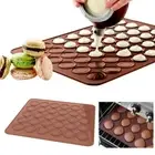 High Quality Baking Tray Silicone Macaron Mat Oven Baking Mold Muffin Mould