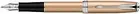 Parker Sonnet Fountain Pen Rose Gold 18Kt Gold Fine Pt New In Box 1795177