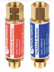 Flashback Arrestor Weldclass Oxygen ,Acet/LPG Arrestor - AS4603 - Regulator