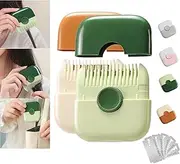 TrimPocket Hair Trimmer/Comb, 2 in 1 Trimpocket Hair Trimmer/Comb Kids with Blades, Split Ends Hair Trimmer, Manual Hair Trimming and 2 in 1 Bangs Trimmer for Women, Dual-Side Design (2Pcs-B)