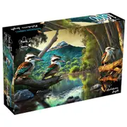 1000pc Puzzle Master Kookaburra Laughs Jigsaw Puzzle Educational Toy 70x50cm