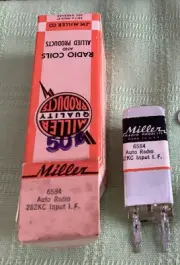 Miller 6584 Auto Radio Input IF Transformer General Replacement 262kHz