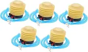 MUELODSIC Pool Toy Inflator Pump 5pcs Foot Pump for Inflatable Pools Air Mattresses and Balls