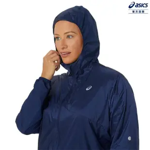 【asics 亞瑟士】女 平織外套 女款 NAGINO 防潑水 跑步外套(2012D029-400)