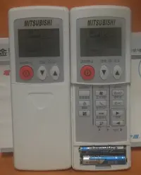 在飛比找Yahoo!奇摩拍賣優惠-三菱 MITSUBISHI 冷暖遙控器 MSZ-GE22NA