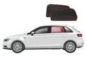 Genuine SNAPSHADES Car Rear Window Shades for Audi A3 Hatchback 3rd Gen (Typ ...