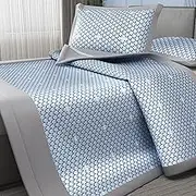 Mattress Summer Ice Silk Cold Mat,Rattan Cooling Mat,Foldable Rattan Summer Sleeping Mat,Breathable Carbonized Summer Rattan Sleeping Mat
