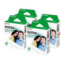 在飛比找PChome24h購物優惠-富士 instax SQUARE 方型空白底片(四入組)