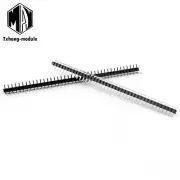 10pcs 1x40 Pin 2.54mm Right Angle Single Row Male Pin Header Connector New A2TM