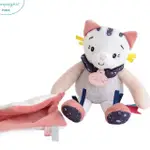 法國 DOUDOU 頑皮貓小方巾長腳布偶 安撫巾(22CM)