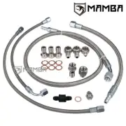 Turbo Oil & Water Line Kit Ford Falcon BA BF XR6 FPV F6 GT3576R (No Oil Return)