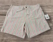 ONIA Calder 7.5" Micro Stripe Swim Trunks Mens 2XL XXL Multicolor 960 Lined NWT