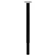 IKEA OLOV Adjustable Table Leg – Black - Flexible Height - Modern Look