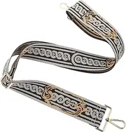 [DEARMAMY] Bag Belt for Women Crossbody Bag Strap Replacement Ethnic Design Easy to Clean Multi-length Stylish