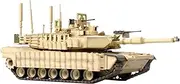 1/72 Scale US Army M1A2 TUSK II Tank Model Alloy Finished Armored Vehicle Miniature Hobby Model Kit for Adults & Kids