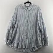 Calvin Klein Luxury Button Down Shirt Soft Touch Mens Size XL NEW