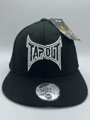 Tapout Hat Embroidered Logo Cap USA Eagle Black Size L/XL UFC