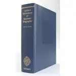 OXFORD DICTIONARY OF NATIONAL BIOGRAPHY 2005-2008