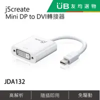 在飛比找蝦皮購物優惠-j5create Mini DP to DVI轉接器- JD