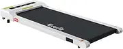 [Everfit] Walking Pad Under Desk Treadmill Electric Treadmills with 360mm Running Belt Exercise & Fitness Equipment with 10km/h Speed Bluetooth App and Speaker for Home Gym Training White