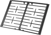 [atgestore] W11394363 Grate Kit Replacement for Whirlpool Stove Parts Cast Iron Grate Left and Right Whirlpool Gas Range Parts WFG524SLAB0 WFG524SLAB1 Stove Top Cooktop Surface Burner Grate Rack 1 Set