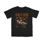 Glow In The Dark Robot Coffin T-Shirt