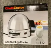 Chef'sChoice 810 Gourmet Egg Cooker (New in Box)