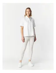 [The Ark Clothing Co.] Koko Shirt in White