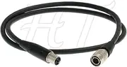 TVLogic VFM LVM SRM Monitor Power Cable Hirose 4-Pin to Mini XLR 4-Pin for Sony F55 F5 Camera