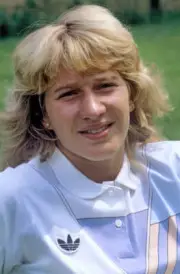 Steffi Graf German Tennis Star In Bruhl 1986 Old Photo 7