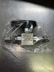 SWAGELOK VALVE NEW SS-L83PS4 1/4” Od X 1/4 Od BRAND NEW IN FACTORY BAG